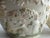 Vintage Late 1900s Large Ceramic Ivory Colored Floral & Birds Potpourri Diffuser Ginger Jar For Sale - Image 10 of 12