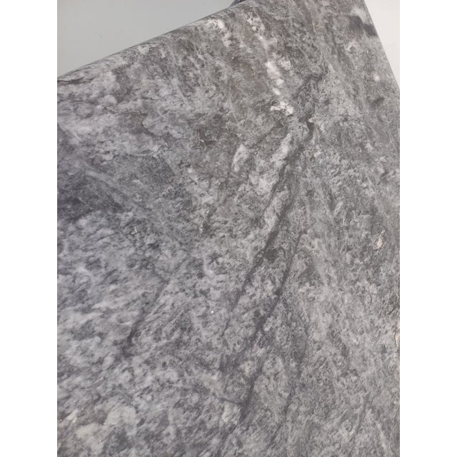 Vintage Grey Marble Coffee Table, 1970s For Sale - Image 17 of 18