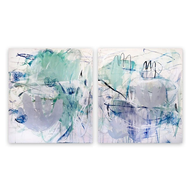 Macha Poynder "Where the Future Comes From", Painting For Sale - Image 6 of 6