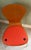 2000 - 2009 Pair (2) MCM Knoll Studio Sprite Orange Molded Plywood Side Chairs For Sale - Image 5 of 16