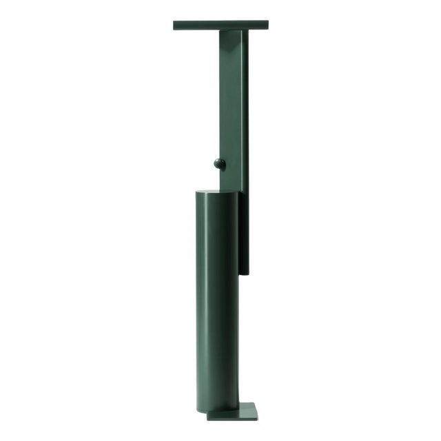 Polyshape Green Aluminium Floor Lamp by Ferrerol Babin for Cassina For Sale