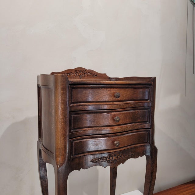 Small Louis XV Provençal Chest of Drawers, France, 1920s For Sale - Image 6 of 16