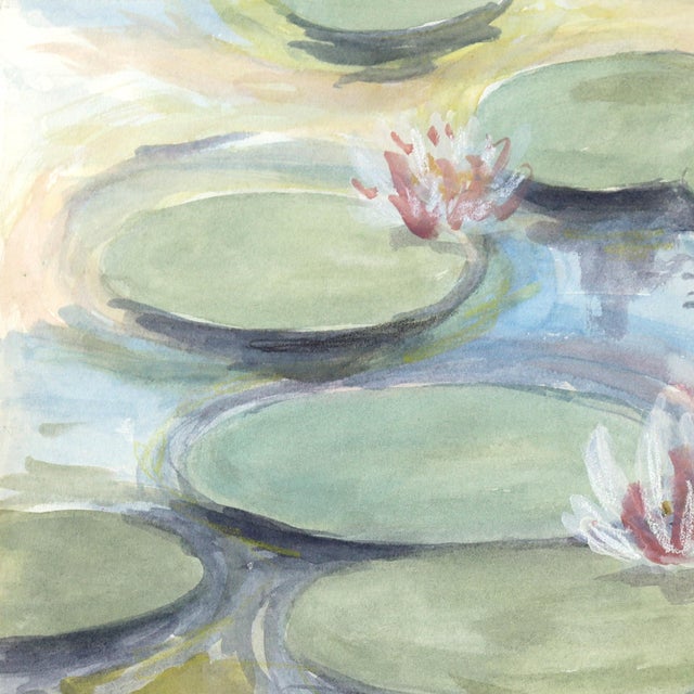 Emerge II - Abstract Feminine Watercolor Surrealist Still Life Painting on Paper by Ama Liyanage For Sale In Los Angeles - Image 6 of 7