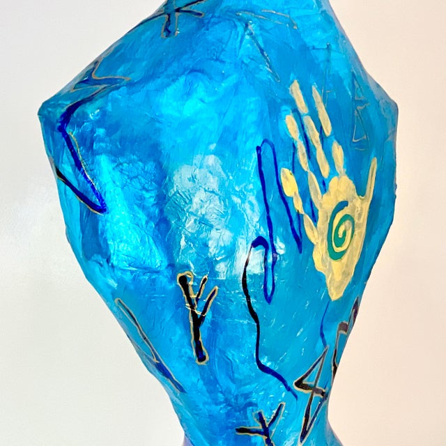 1980s Abstract Post Modern Female Nude Torso Sculpture in the Manner of Peter Keil For Sale - Image 9 of 13