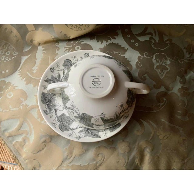 Napoleon Ivy Wedgwood "Melon Bowls" With Underliners - Imperial Legacy For Sale - Image 6 of 9