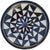 Spectacular antique Moroccan ceramic decorative plate exceptionally handcrafted and glazed. Featuring an elaborate hand-...