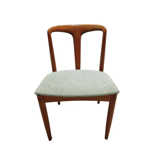 Set of Modern Teak Juliane Dining Chairs attributed to J. Andersen For Sale - Image 3 of 5