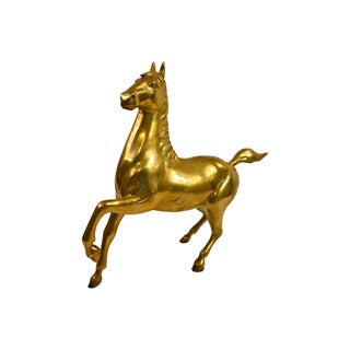Solid Brass Arabian Horse For Sale