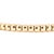Metal Ladies 14k Yellow Gold Flexible Beads Link Bracelet For Sale - Image 7 of 8