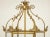 Mid 20th Century Regency Style Gold-Lacquered Brass Hall Lantern For Sale - Image 5 of 12