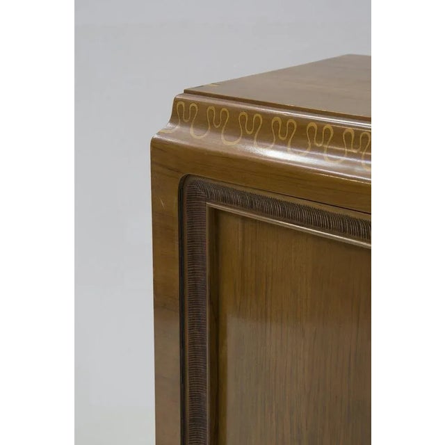 1950s Mid-Century Wooden Sideboard from Valzania, 1950s For Sale - Image 5 of 11