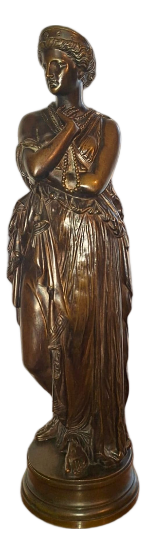 Jean-Baptiste Clesinger, Helen of Troy, Mid-1800s, Patinated Bronze