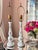 Glass 1950s Warren Kessler Hand-Painted Opaline Lamps - Pair For Sale - Image 7 of 12