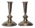 Vintage Silver Plate Gorham Silversmith Co., Candle Holders - A Pair For Sale