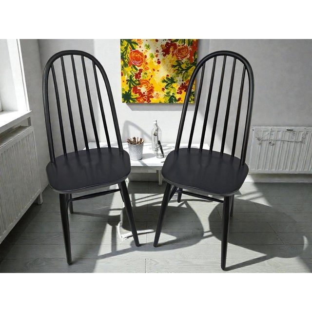 Mid-Century Modern Mid-Century Modern Quaker Dining Chairs by Lucian Ercolani for Ercol, 1960, Set of 2 For Sale - Image 3 of 18