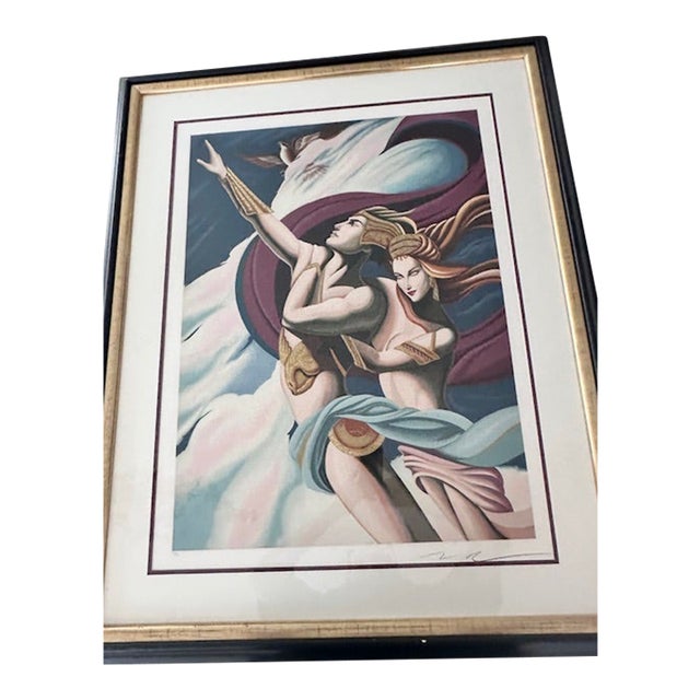 1980s Heroes, by Moser - Serigraph Signed and Numbered For Sale