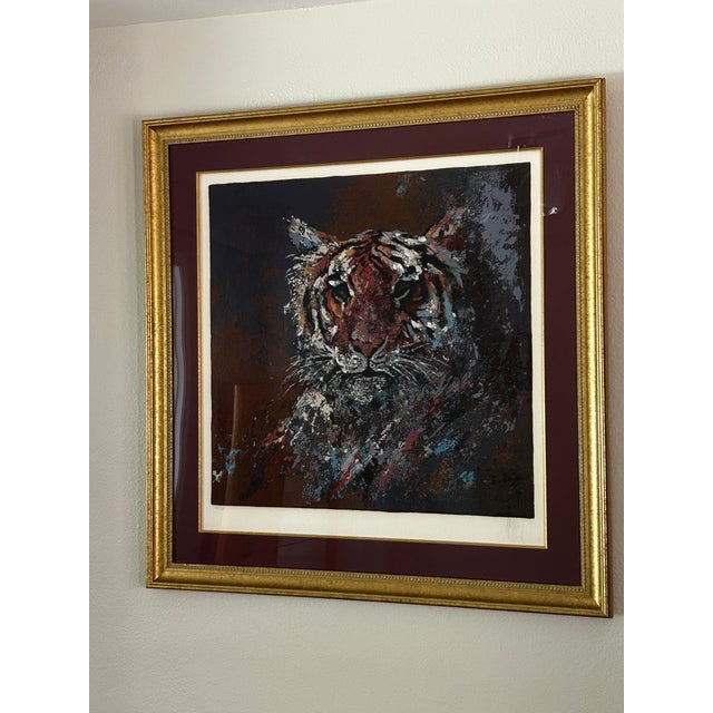 Mark King "Tiger" Signed and Numbered Serigraph 260/325 For Sale In Los Angeles - Image 6 of 7