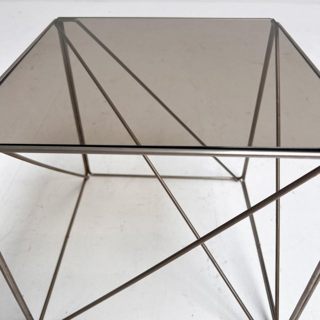 Geometric Isocele Side Table by Max Sauze for Max Sauze Studio, 1960s For Sale - Image 4 of 8