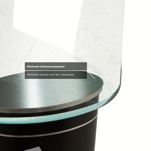 Coffee Table Glass with Rolling Function from Stressless For Sale - Image 6 of 12