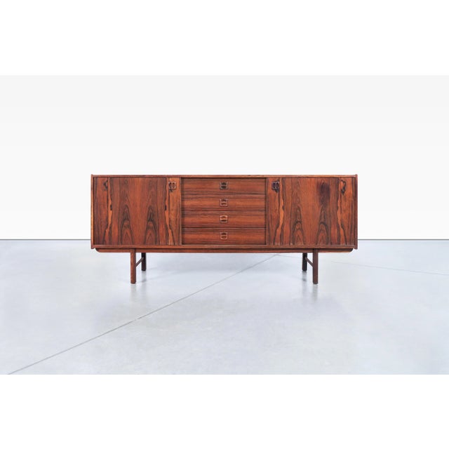 Mid-Century Modern Rosewood "Ladoga" Credenza by Erik Wortz For Sale - Image 9 of 12