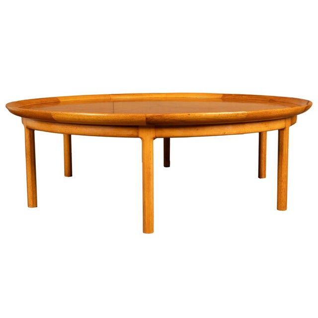 Mid-Century Modern American Mid Century Modern 54" Circular Coffee Table by Tomlinson Sophisticate, 1959 For Sale - Image 3 of 13