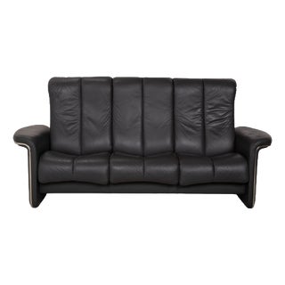Soul Three-Seater Sofa in Leather from Stressless For Sale