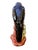 Royal Blue Vintage Italian Majolica Ceramic Parrot 10.5” H For Sale - Image 8 of 12