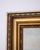 Three Sailing Ships Near Kronborg Castle in Gilt Frame, 1890s-1910s, Painting on Canvas, Framed For Sale - Image 5 of 8