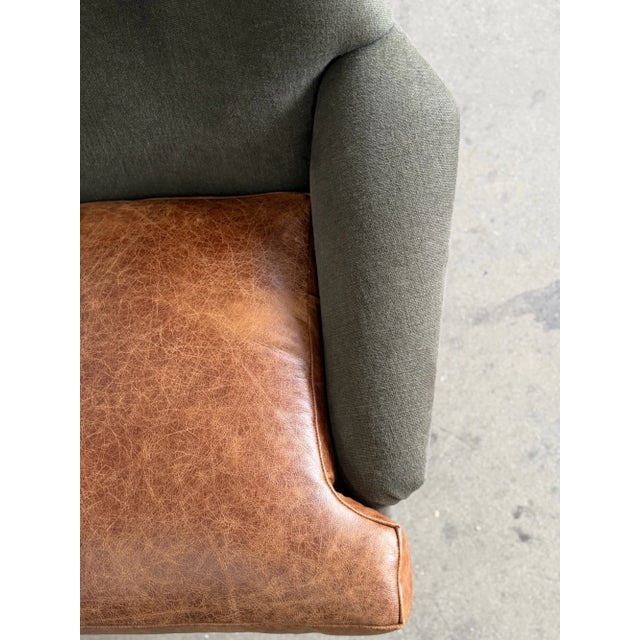 1960s 1960s Danish Modern High Back Lounge Chair For Sale - Image 5 of 11