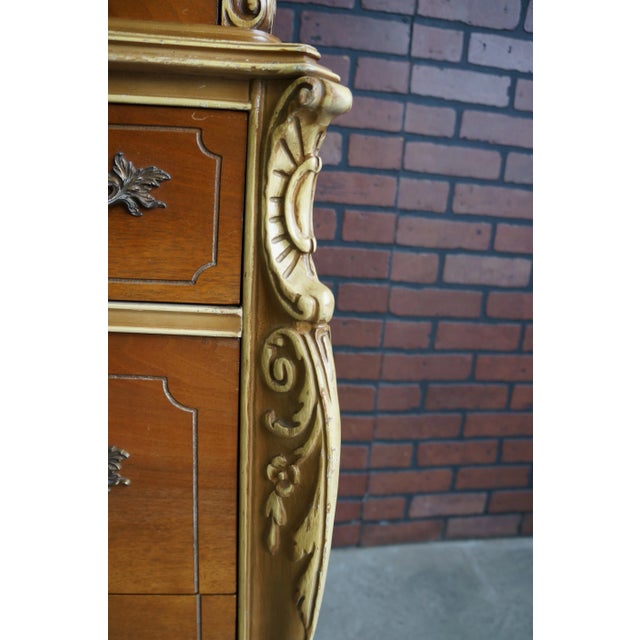 “Sweet” best describes this French Reproduction dresser…Perfect for any shabby chic, French Provincial or country cottage...