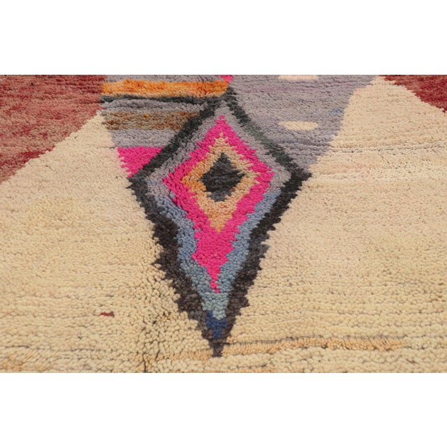Early 21st Century Contemporary Boujad Moroccan Rug, 09'10 X 12'11 For Sale - Image 5 of 10