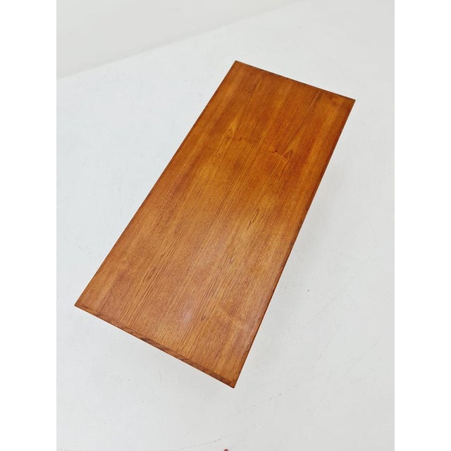 Mid-Century Danish Teak Coffee Table by Henning Kjaernulf, 1960s For Sale - Image 5 of 11