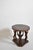 African Monoxyl Pedestal Round Table, 1960s For Sale - Image 3 of 5