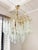 Vintage Glass Chandelier in the style of Paolo Venini, 1970s For Sale - Image 11 of 12