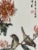 Ceramic 1900s Antique Chinese Qing Dynasty Porcelain Plaques Screen, Framed - Set of 2 For Sale - Image 7 of 9