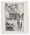 Hyman Jeff Katz (1899-1970) New York City etching on paper, pencil signed lower right. Katz worked extensively in New York...