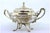 Silver Silver Compote Dish with Embossed Glass Core For Sale - Image 8 of 9