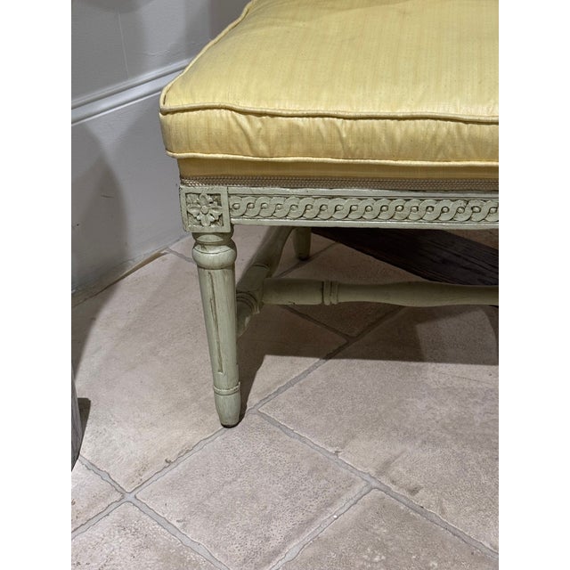 Pair of 19th C. French Louis XVI Side Chairs For Sale - Image 4 of 8