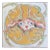 Vintage Hand Painted Italian Decorative Tile For Sale