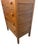 Early 20th Century Oak Five-Drawer Tall Chest of Drawers For Sale - Image 10 of 17