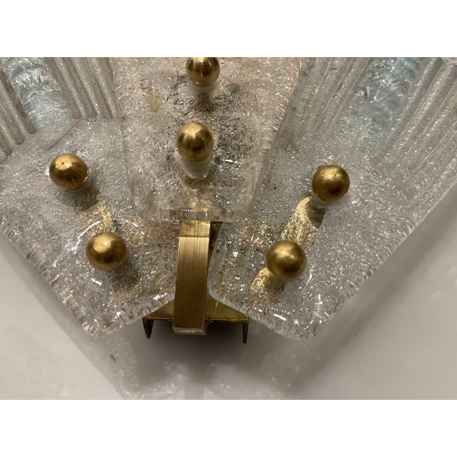 Blue Murano Glass Sconces, 1970s, Set of 2 For Sale - Image 8 of 18