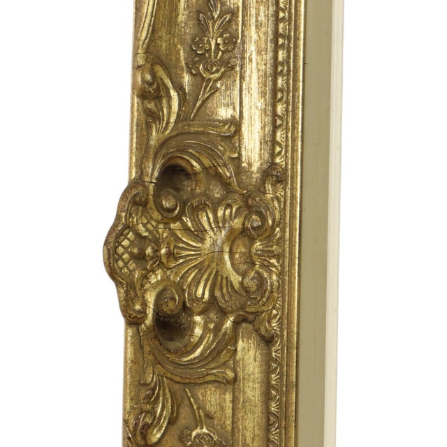 Large Baroque Gilded Frame, 1950s For Sale - Image 6 of 18