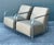 Vintage Boho Chrome Frame Lounge Chairs - A Pair For Sale - Image 9 of 12
