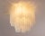 Mid-Century Modern Frosted Murano Glass Chandelier, Italy, 1990s For Sale - Image 3 of 11