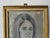 1980s 1980's French Drawing Portrait of a Young Girl, Framed For Sale - Image 5 of 9