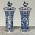 19th Century Boch Hand-Painted Blue & White Delft Garniture Set For Sale - Image 17 of 18