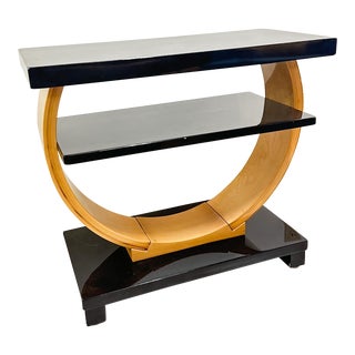 Antique Art Deco End Table Attributed to Gilbert Rohde for Brown Saltman Modernage For Sale