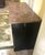 Vintage, Ebonized Wood Commode, Featuring a Marble Top, Three Drawers, Gilded Bronze Mounts, and Gilded Accents on Pilasters, in the Style of Eastlake For Sale - Image 9 of 10