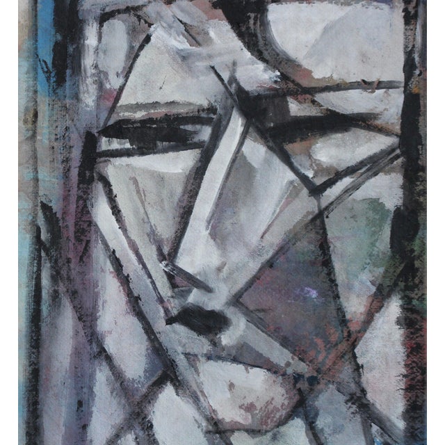 1980s Florentine School Artist, Hidden Portraits XXI, 1990s, Acrylic on Canvas, Framed For Sale - Image 5 of 10