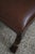 Brown Theodore Alexander Regency Style Leather Footstool Ottoman For Sale - Image 8 of 12